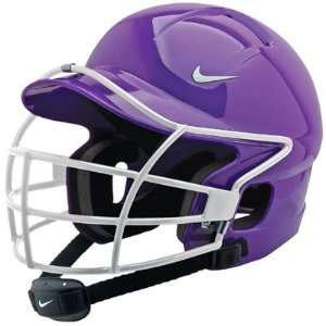  NIKE Show Softball Batting Helmets Cage/Chin Strap VARSITY 