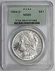 1884 O MORGAN SILVER DOLLAR MS 65 PCGS (#1065) Gem Certified US Coin