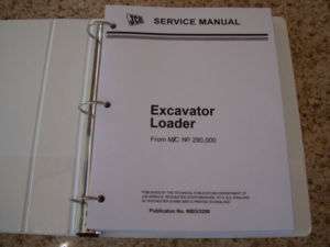 JCB Backhoe Loader Service Manual 1400B 1550B 1700B  