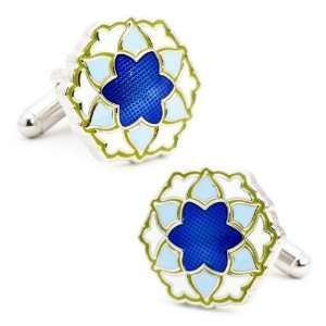  Moss English Bloom Cufflinks