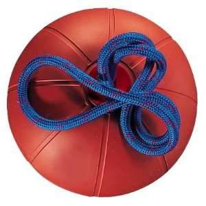  Champion Sports 2 kg Rope Equipped Rubber Medicine Ball 