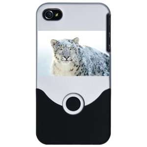   or 4S Slider Case Silver Snow Leopard HD Apple 