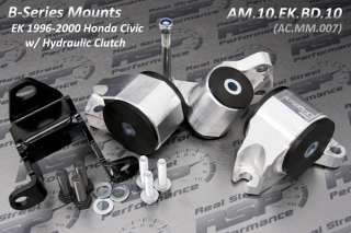 Avid Billet B Series Motor Mounts Swap Kit B16A2 B18C1 B18A1 B20B D16 