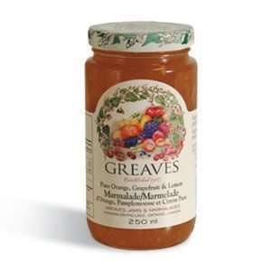 Greaves Preserves Three Fruit Marmalade Grocery & Gourmet Food