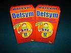 LOT OF 2 DELSYM ORANGE CHILDRENS COUGH SYRUP 12 HOUR RELIEF NEW SEALED 