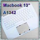 95% New Macbook 13.3 Keyboard W/Top Case White A1342