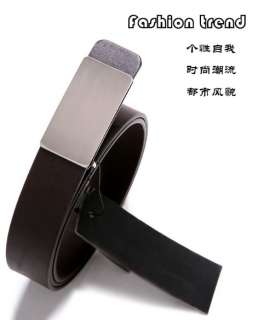 Mens Premium Stylish Fashion Buckle PU Leather belt  