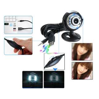 S9D Rotate USB Camera Camcorder 5MP Mic PC Laptop Webcam Web Cam Night 