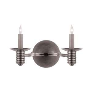   Company SR2009HAB Studio 2 Light Sconces in Hand Rubbed Antique Brass