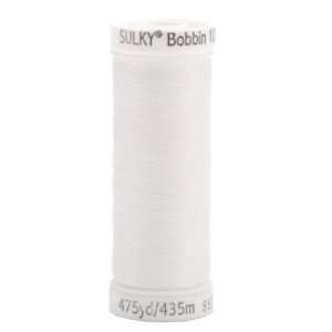  New   Sulky Bobbin Thread 60 Weight 475 Yards White by 