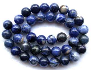 Natural Sodalite Round Beads 10mm15.5  