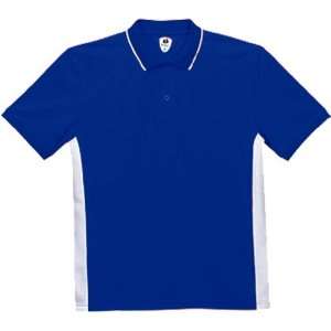  Badger Performance Colorblock Polo Shirts NAVY/WHITE A3XL 