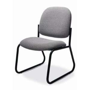  panion Armless Guest Chair Fabric Basis Fog
