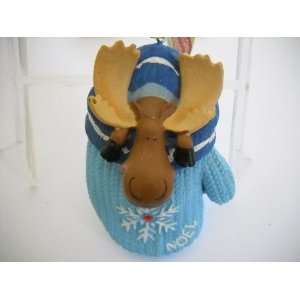 Christmas Critters Moose Ornament 