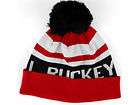 Ohio State University Buckeyes Nike Scarlet Vault Pom Knit Beanie Hat 