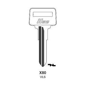  Key blank, Volvo X80