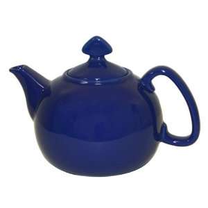  Chantal Ceramic 4 Cup Medium Tea Pot, Glossy Indigo Blue 