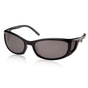 Costa Del Mar Pescador Sunglasses   Black Matte Frames   Grey   Glass 