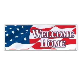  Unique Industries, Inc. Banners/Patriotic Welcome Home 
