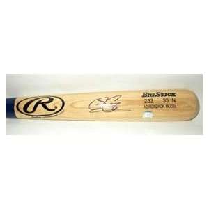  Sean Casey Autographed Bat   Big Stick