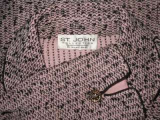 St John collection knit suit jacket blazer size 12 14 16  