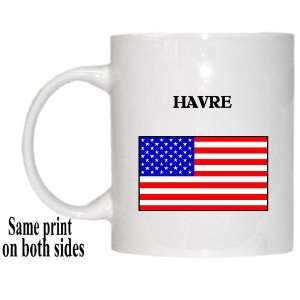  US Flag   Havre, Montana (MT) Mug 