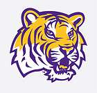 LSU Tigers Pro Combat Football Helmet Shadow Tiger Stripes decals 