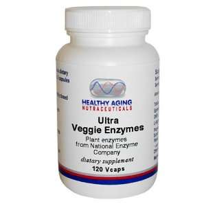 Healthy Aging Nutraceuticals Ultra Veggie Enzymes 120 Vcaps Plant 