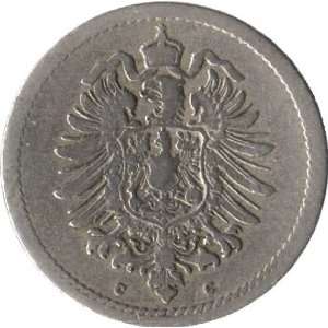  1875 D German 5 Pfennig    135 years old 
