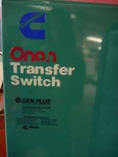Cummins Onan 600 AMP Transfer Switch  
