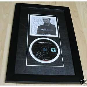  Eric Clapton Signed Framed Matted Cd with Coa Everything 
