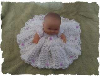Crochet PATTERN for 8 Love Knot Wedding Dress  