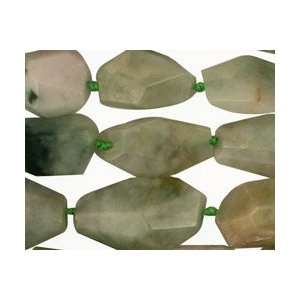  Burma Jade Beads Faceted Flat Slab 15 33x11 15mm Arts 
