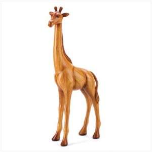 African Safari Tall Standing Giraffe Statue Figurine  