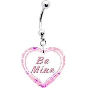  Faded Be Mine Valentine Belly Ring Jewelry