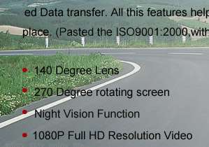 1080P H.264 Car FULL HD DVR,Video Recorder Camera 16GB  