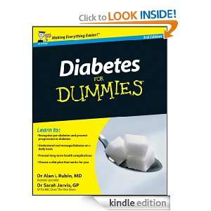 Diabetes For Dummies, UK Edition Alan L. Rubin, Sarah Jarvis  