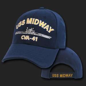  USS MIDWAY CVA 41 HAT CAP NAVY SHIP U.S. MILITARY CAPS 