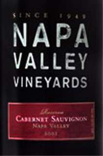 Napa Valley Vineyards Cabernet Sauvignon 2002 
