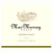 MacMurray Ranch Sonoma Coast Pinot Gris 2009 