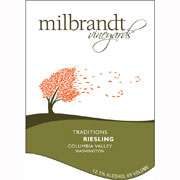 Milbrandt Traditions Riesling 2010 