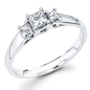   Engagement Ring Band (0.42 CTW., F G Color, SI1 Clarity)   Size 9