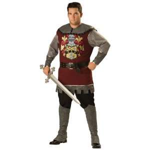 Plus Size Noble Medieval Knight Costume Toys & Games