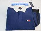   TOMMY HILFIGER MENS LONG SLEEVE RUGBY POLO SHIRT $99.50 SMALL,S NWT