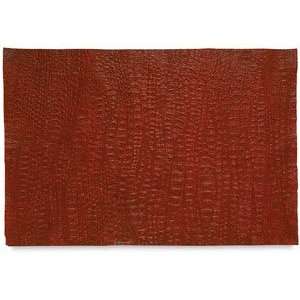  Embossed Reptilian Papers   Red, 24 times; 36, Crocodile Paper 