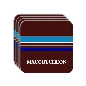   Gift   MACCUTCHEON Set of 4 Mini Mousepad Coasters (blue design