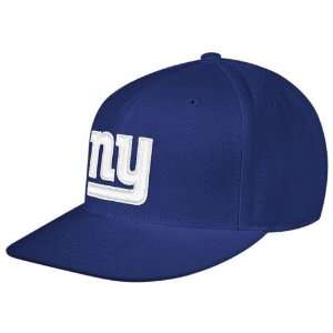   York Giants Royal Blue Sideline Flat Bill Fitted Hat (8) Sports