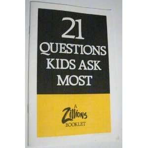  21 Questions Kids Ask Most (9780890432808) Richard 