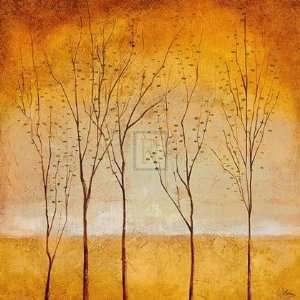  Five Trees by Unknown 20x20