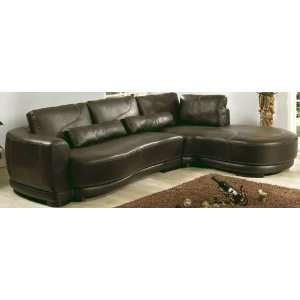  El Paso 2 Piece Sectional by Chintaly Imports   Merlot (EL PASO 